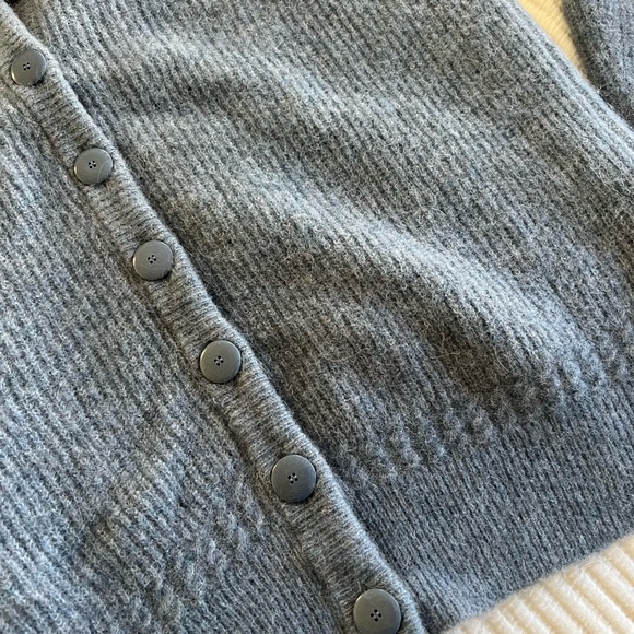 Sezane Emile Cardigan in Summer Blue - Picture 5 of 5